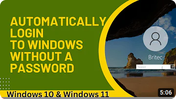 Auto Login No Password