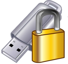 Flashdrive and Lock