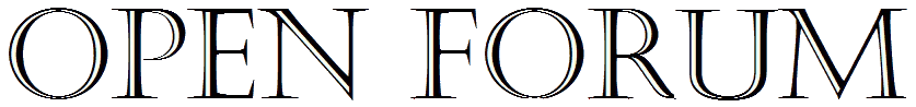 Open Forum