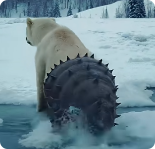 Polar Bear in Trouble