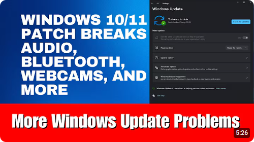 Windows Update Problems